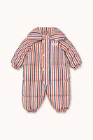 Overal pre bábätká Tinycottons STRIPES PADDED OVERALL