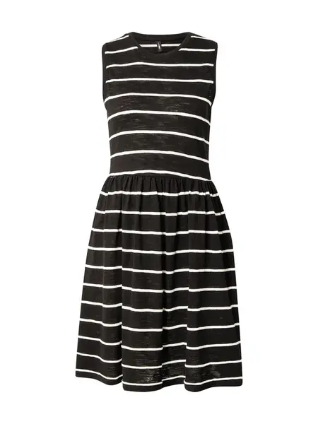 ONLY Šaty 'ONLSummer'  čierna / biela