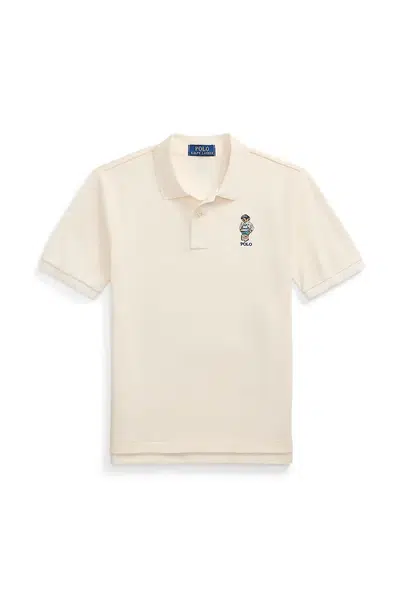Polo tričko Polo Ralph Lauren bílá barva, 323973120001