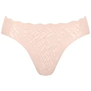 SLOGGI ZERO FEEL BLISS HIGH LEG Dámské kalhotky, béžová, velikost