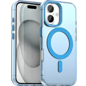 Techsuit CandyCase MagSafe puzdro pre Apple iPhone 17 - Modrá