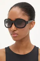 Sluneční brýle Gucci dámské, černá barva, GG2012S