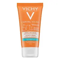 Vichy Capital Soleil Water Resistant SPF50+ Velvety Cream ochranný krém na tvár 50 ml