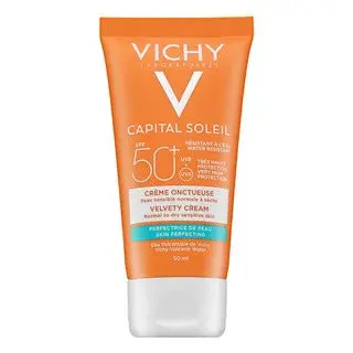 Vichy Capital Soleil Water Resistant SPF50+ Velvety Cream ochranný krém na tvár 50 ml