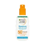 Garnier Sprej na opalování SPF 50 Sensitive Advanced Spray 150 ml