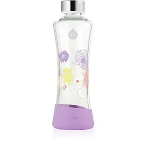 Equa FlowerHead skleněná láhev na vodu Lily 550 ml