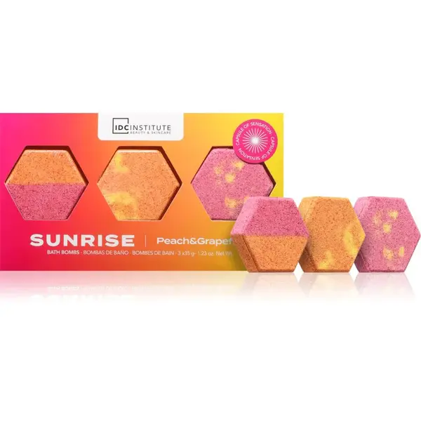 IDC Institute Cocktail Bar koupelová bomba 3x35 g