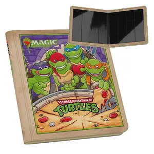 Album na karty Ultimate Guard Zipfolio 480 Xenoskin Ninja Turtles - Pizza Box