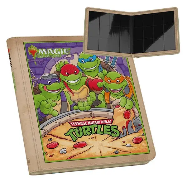 Album na karty Ultimate Guard Zipfolio 480 Xenoskin Ninja Turtles - Pizza Box