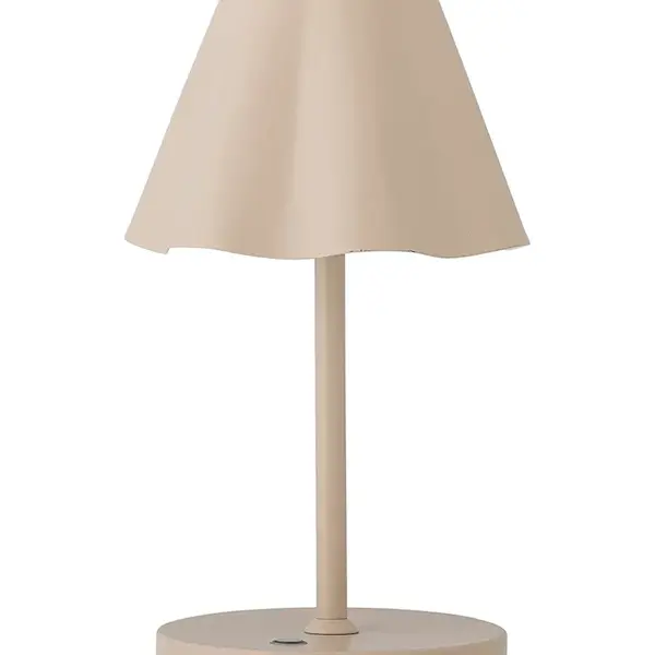 Bezdrátová stolní LED lampa Bloomingville Lianna béžová barva