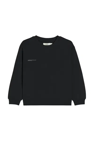 Mikina Pangaia KIDS' 365 MIDWEIGHT SWEATSHIRT černá barva, 10000279