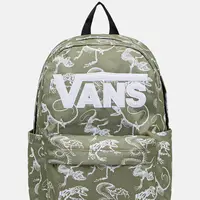 Dětský batoh Vans Old Skool Grom Backpack zelená barva, velký, VN000H56CBO1