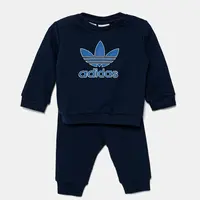 Kojenecká tepláková souprava adidas Originals tmavomodrá barva, JY0138