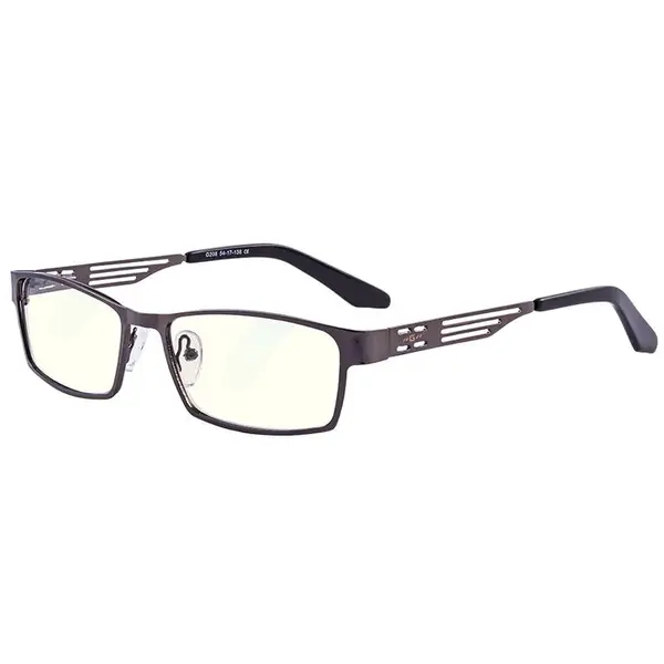 Okuliare na Počítač PCG208 sivý kovový rám +1,0