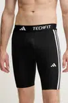Tréninkové šortky adidas Performance Techfit pánské, černá barva, IN5589