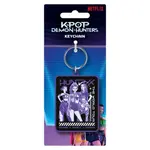 K-pop Demon Hunters klíčenka gumová (group Huntrix)