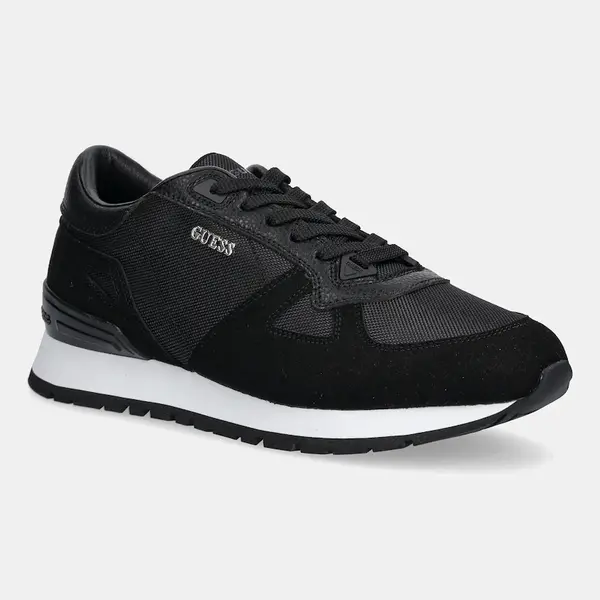 Tenisky Guess TRESA pánské, černá barva, FMTTRE FAB12