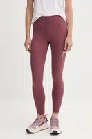 Legíny adidas TERREX Multi dámské, červená barva, JE9423