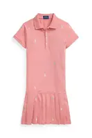 Šaty Polo Ralph Lauren růžová barva, midi, 313971113001