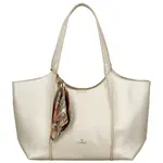 Moderní dámská koženková kabelka na rameno Olga, zlatá