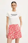 Tommy Jeans Bavlněné tričko Tommy Jeans