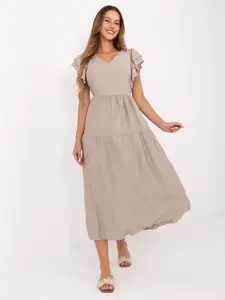 Dress-MI-SK-A2489.21-beige