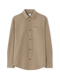 Pánská béžová košile Celio Manelset