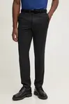 BOSS Vlněné kalhoty BOSS