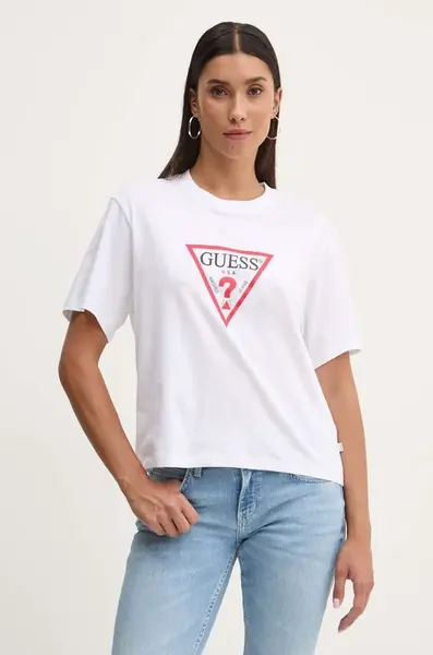 Guess Jeans basic tričko dámské
