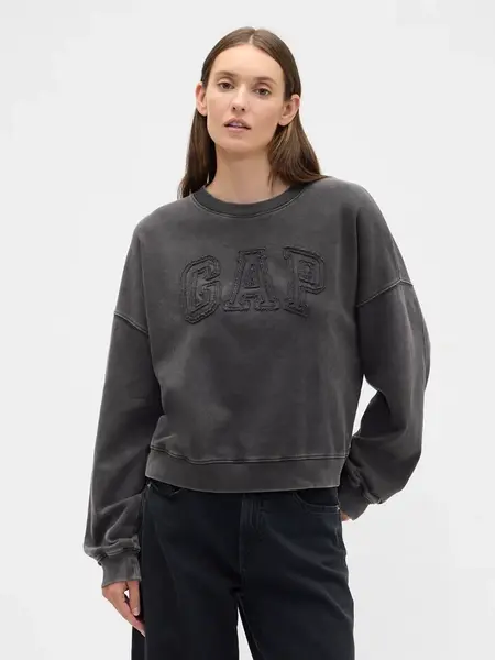 GAP Mikina s logem French Terry - Dámské