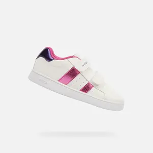 Bílé dívčí tenisky Geox Eclyper Girl - Holky