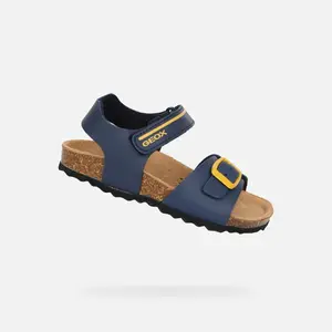 Tmavě modré chlapecké sandály Geox Chalki