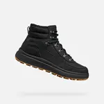 Černá pánská kotníková obuv Geox Granito + GRIP B A - Pánské