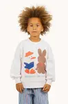 Tinycottons Dětská bavlněná mikina Tinycottons READERS GRAPHIC SWEATSHIRT