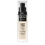 NYX Professional Makeup Can't Stop Won't Stop Full Coverage Foundation vysoce krycí make-up odstín 01 Pale 30 ml