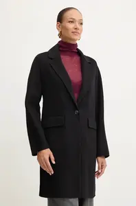Patrizia Pepe Vlnený kabát Patrizia Pepe