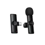 Borofone BFK16 bezdrôtový lavalier mikrofón USB-C, čierny