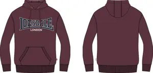 Lonsdale Men's hooded sweatshirt regular fit