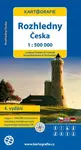 Rozhledny Česka 1:500 000 (poškozená)