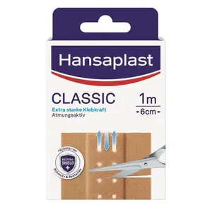 Hansaplast náplast textilní 1mx6cm