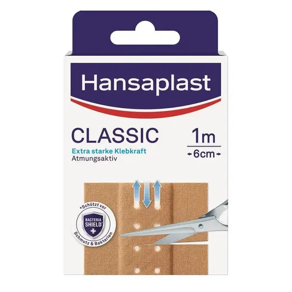 Hansaplast náplast textilní 1mx6cm