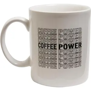 Coffee Power Cup bílý