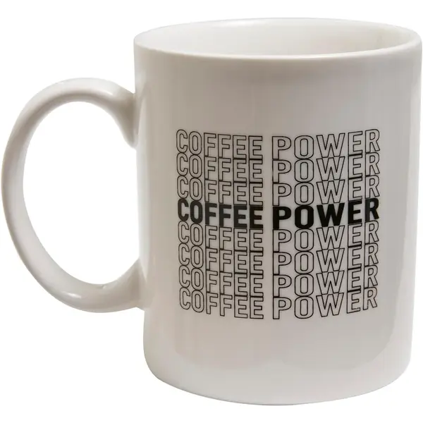 Coffee Power Cup bílý