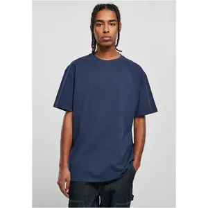 Těžké oversized tričko tmavě modré barvy