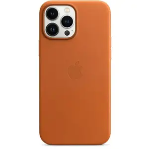 Apple kožený kryt MM193ZE/A vč. Magsafe pro Apple iPhone 13 Pro, golden brown