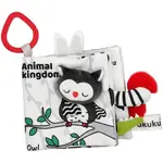 AKUKU ZVÍŘÁTKA Dětská senzorická knížka, mix, velikost