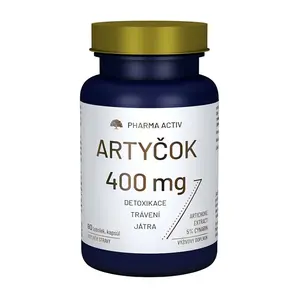 PHARMA ACTIV Artyčok 400mg 90 tobolek