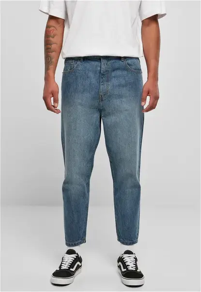 Pánské džíny Cropped Tapered modré