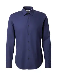 Calvin Klein Košeľa  námornícka modrá