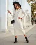 Resti Women's long sweater dress